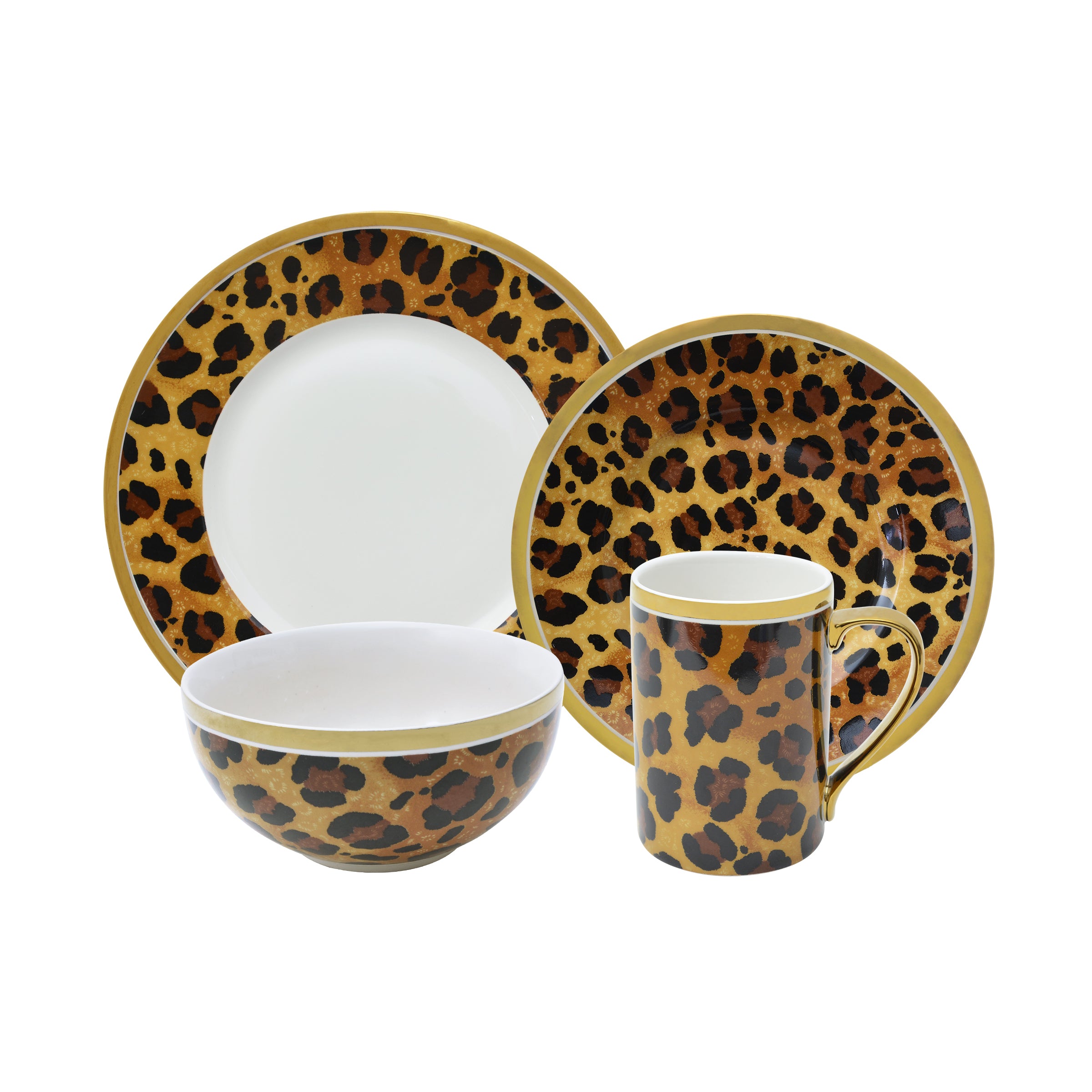 Animal Print Dinnerware Sets